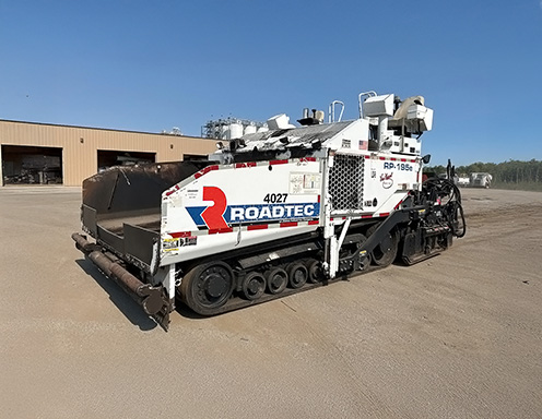 Asphalt Paver Tracks