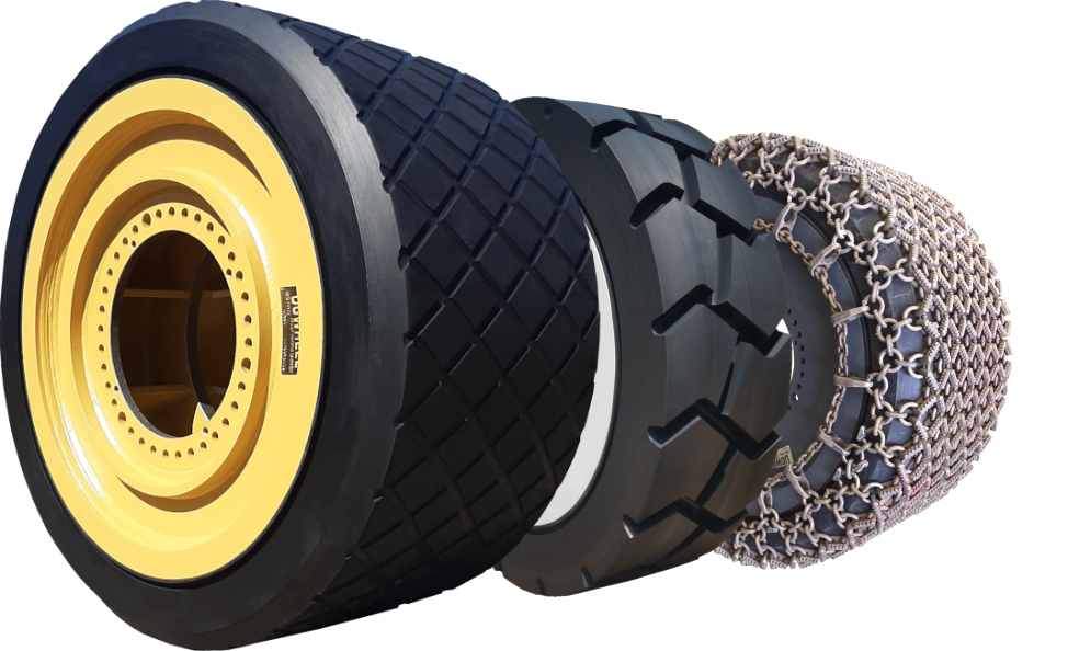 Browse mining & industrial wheels