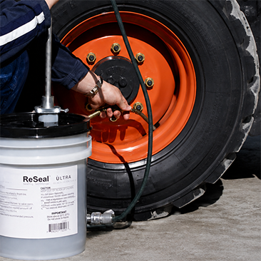 Tyrfil Reseal in tyre