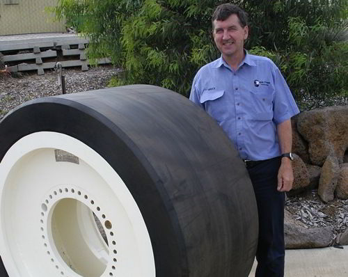 Solid wheel manufactured by Big Tyre