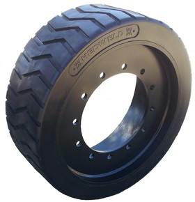 Solid rubber wheel manufactured by Big Tyre